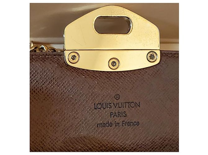 Louis Vuitton Cartera Sarah Turnlock Etoile Castaño - vista 2