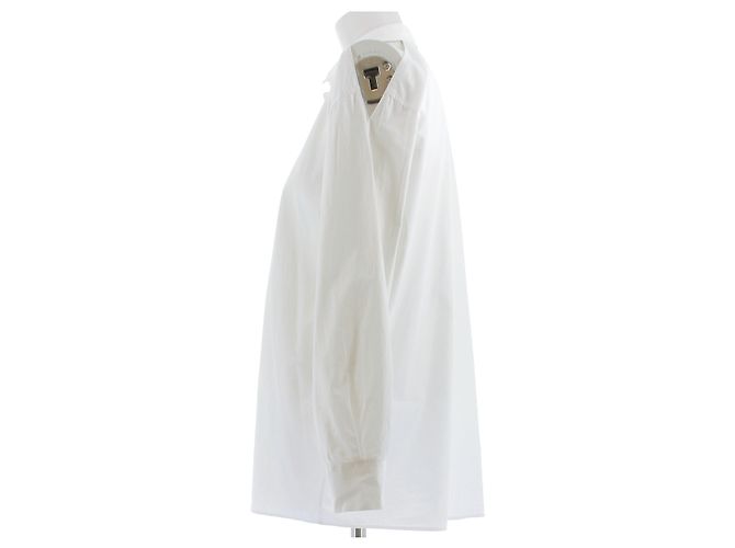 Prada Camicia bianca con spalle scoperte Bianco - vista 4