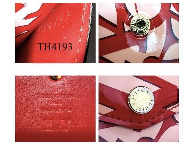 Louis Vuitton Portafoglio Monogramma Dolce Rosa Rosso - vista 2
