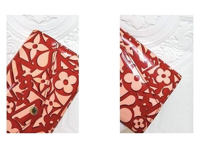 Louis Vuitton Portafoglio Monogramma Dolce Rosa Rosso - vista 8