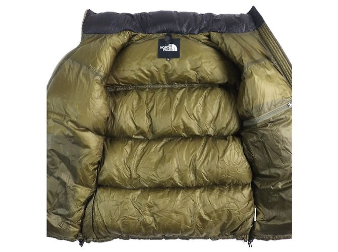 THE NORTH FACE ND92031R Chaqueta de Plumas de Nylon (Limitada) Negro Caqui - vista 3