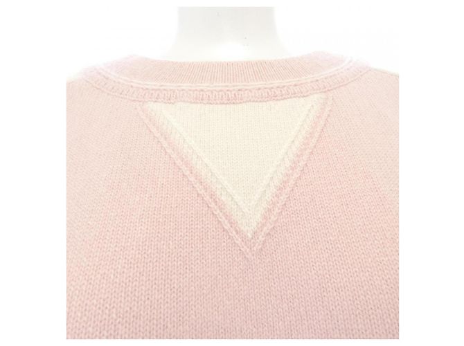 Timeless Chanel LOOK28 Kaschmirkleid Pink Weiß - Ansicht 6