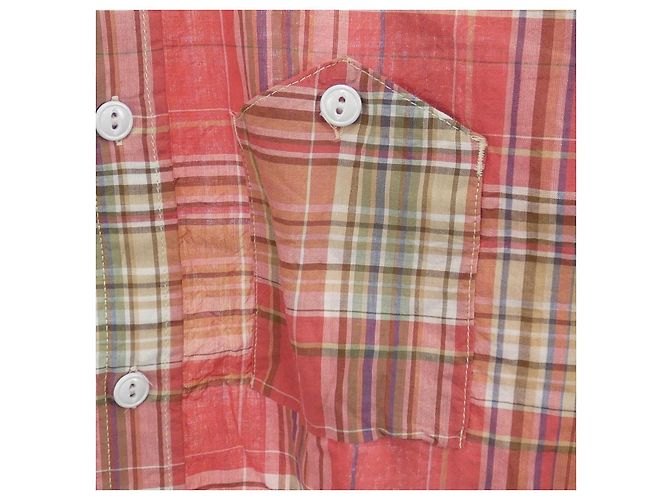Autre Marque Camisa de algodão xadrez Engineered Garments Rosa - vista 6