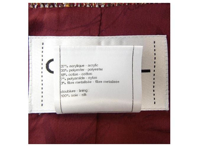 Timeless Chaqueta Chanel sin cuello Blanco - vista 3