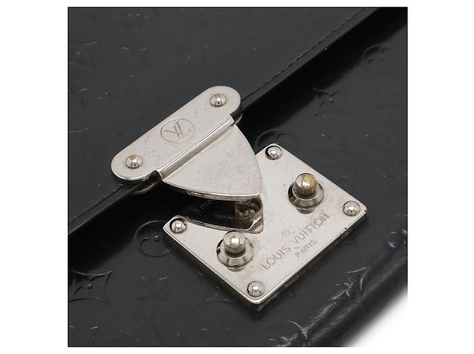 Louis Vuitton Monogram Mini Glace clutch bag Black - view 5