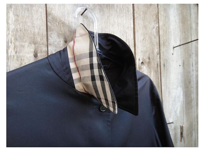 Gabardina Burberry London Negra Negro - vista 5