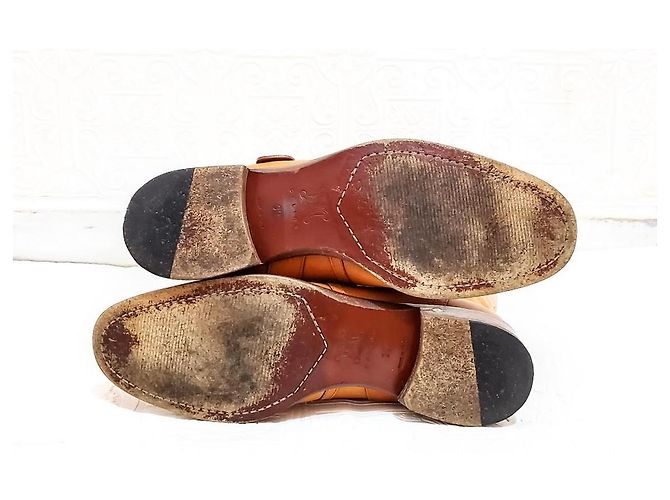 Céline Reitstiefel aus Leder Braun - Ansicht 11