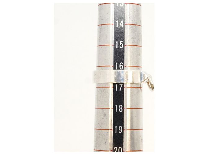 Hermes Hermès Collier de Chien Silver 925 Band Ring - view 5
