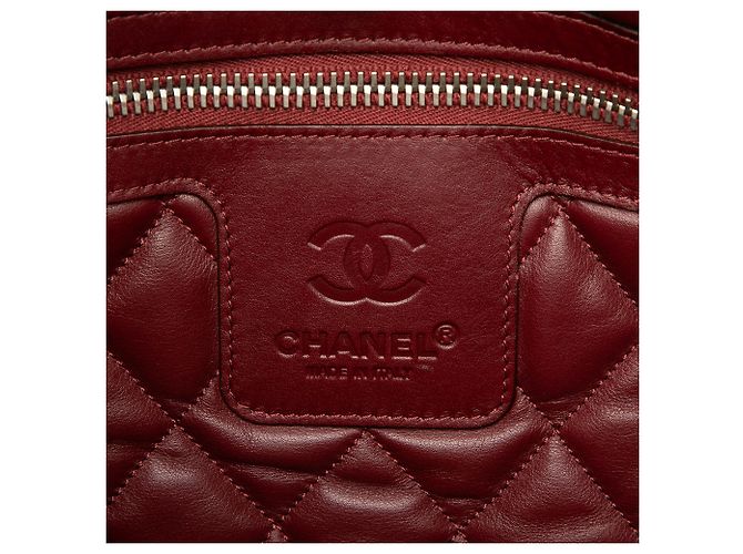 Chanel Gran Tote Coco Cocoon de Cordero Blanco Crudo - vista 5