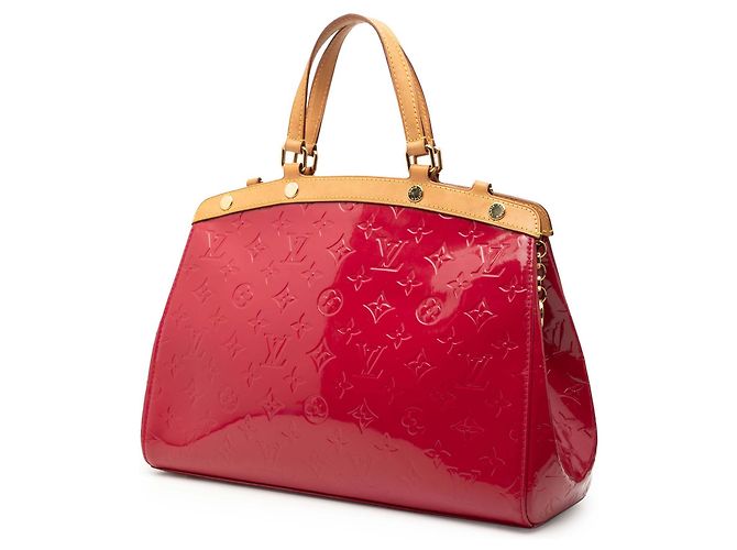 Louis Vuitton Rosso Monogram Vernis Brea MM - vista 2