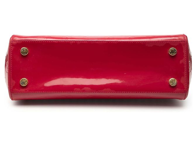 Louis Vuitton Rosso Monogram Vernis Brea MM - vista 3