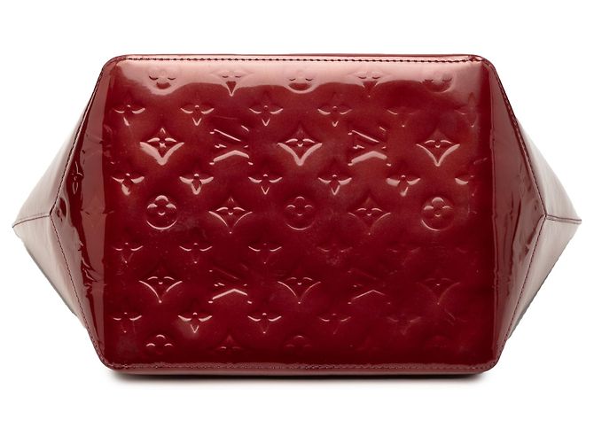 Louis Vuitton Rosso Monogram Vernis Bellevue PM - vista 3
