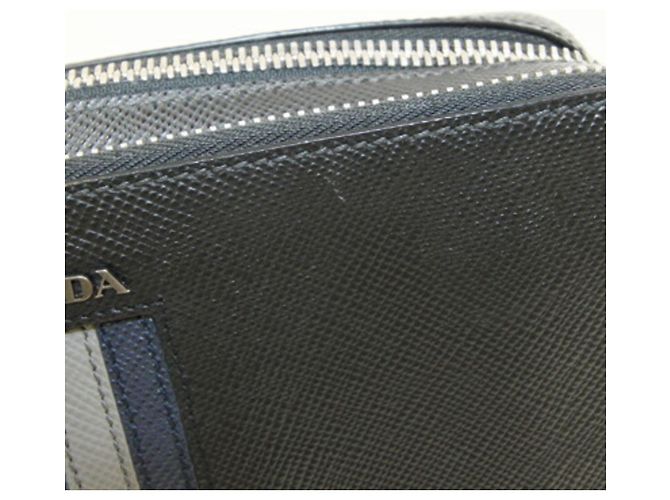 Borsa a mano Prada 2VF052 in pelle nera Nero - vista 6