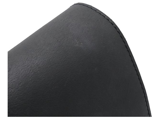 Hermès HERMES Valparaiso MM Handtasche Schwarz Weiß - Ansicht 5