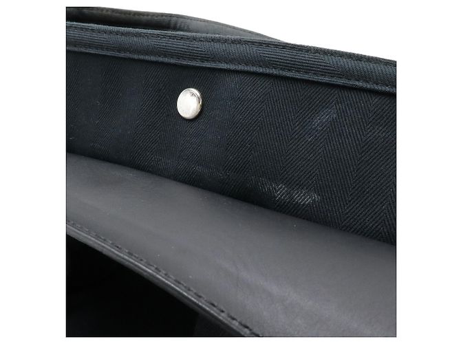 Hermès HERMES Valparaiso MM Handtasche Schwarz Weiß - Ansicht 9