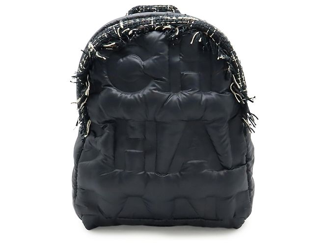Zaino Chanel Doudaune Coconnege Nero - vista 2