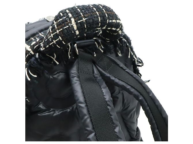 Zaino Chanel Doudaune Coconnege Nero - vista 5