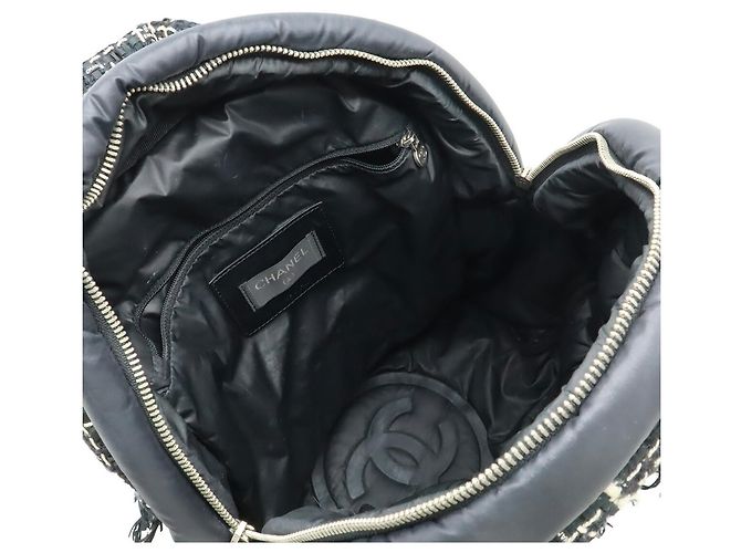 Zaino Chanel Doudaune Coconnege Nero - vista 9