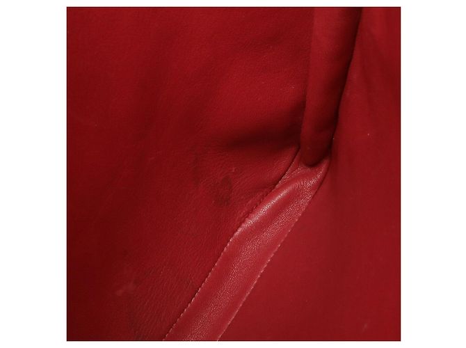Borsa a Spalla Pochette Cru de Celle di Hermès Rosso - vista 9