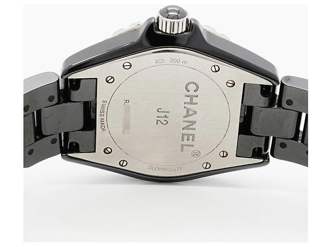 Orologio da uomo Chanel J12 H1626 con quadrante nero - vista 6