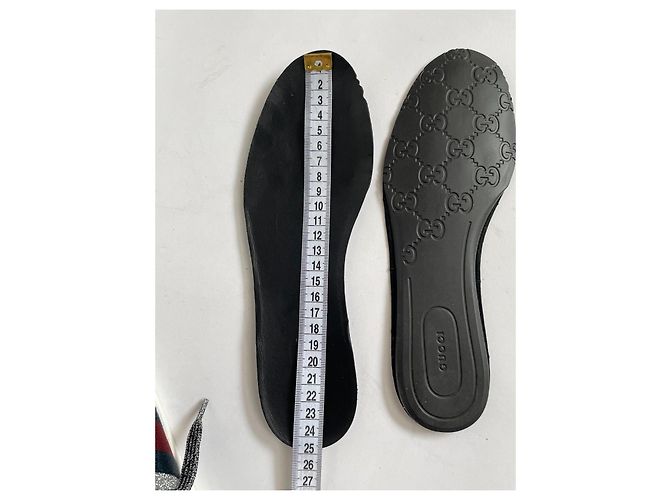 Gucci Sneaker Silber Leder - Ansicht 11