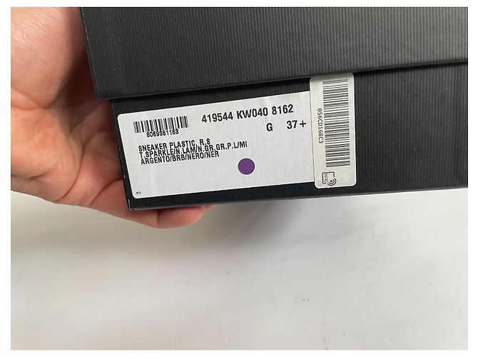 Gucci Sneaker Silber Leder - Ansicht 12