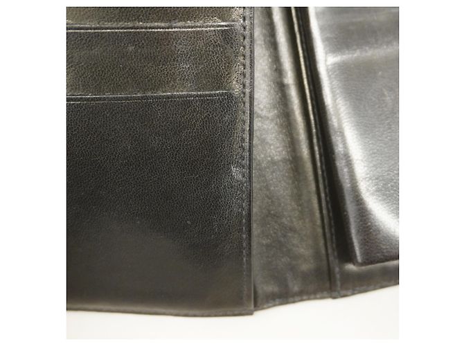 Timeless Cartera larga de cordero negro Chanel - vista 11