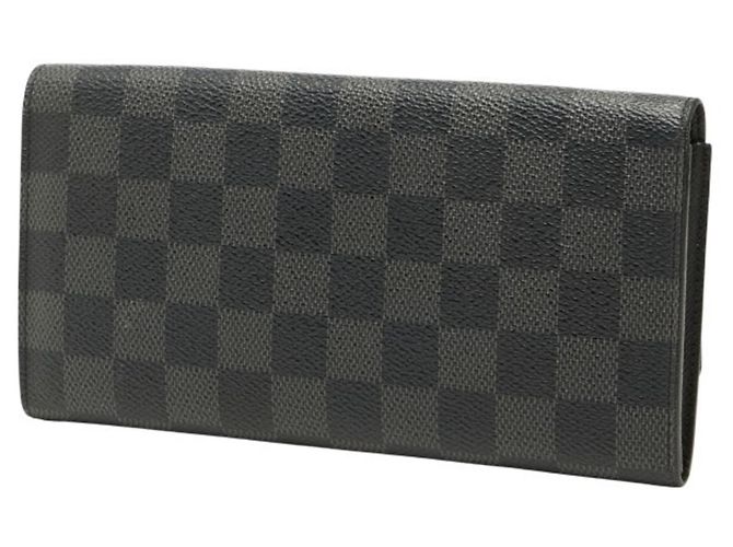 Portafoglio Damier Graphite Louis Vuitton Nero - vista 2