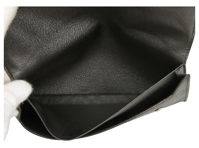 Portafoglio Damier Graphite Louis Vuitton Nero - vista 6