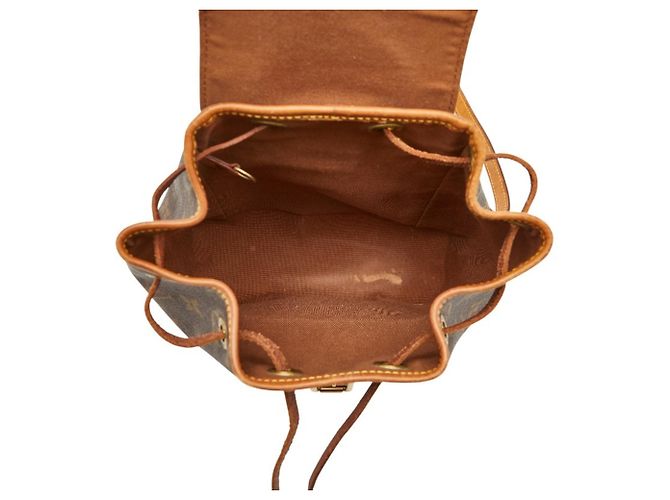 Zaino Montsouris PM Monogramma Louis Vuitton Marrone - vista 13