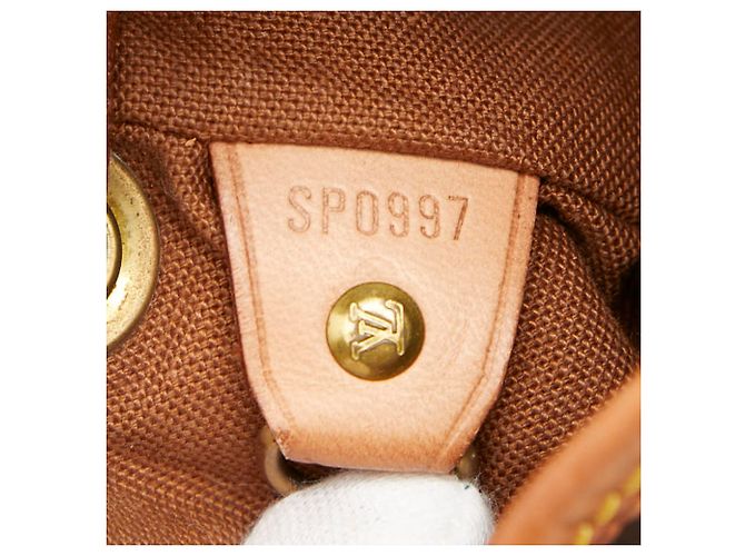 Zaino Montsouris PM Monogramma Louis Vuitton Marrone - vista 15