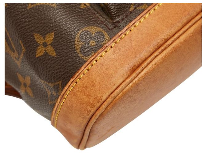 Zaino Montsouris PM Monogramma Louis Vuitton Marrone - vista 5