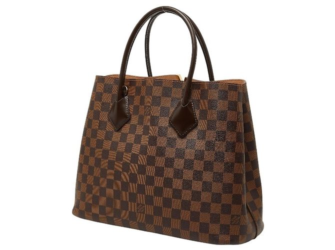 Borsa Tote Damier Kensington di Louis Vuitton Marrone Damier ebene - vista 2