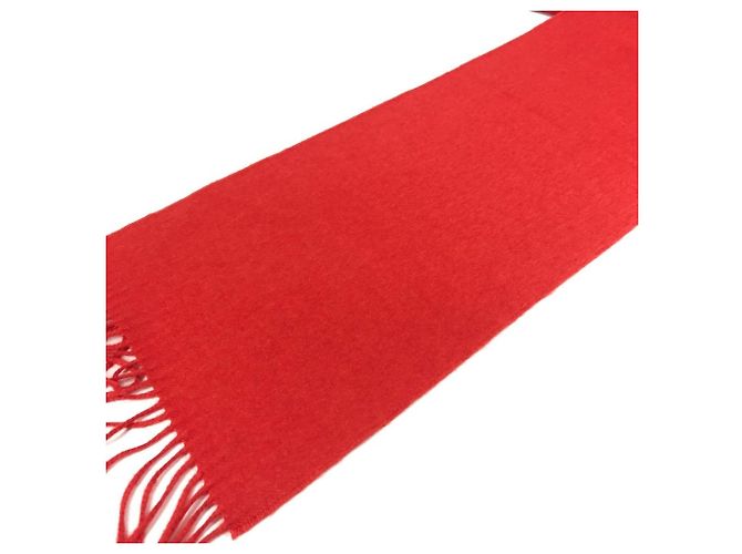 Sciarpa in cashmere-seta Gucci BOSCO Rosso - vista 11