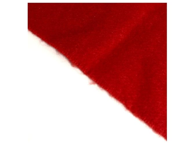 Sciarpa in cashmere-seta Gucci BOSCO Rosso - vista 13