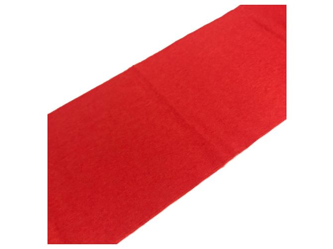 Sciarpa in cashmere-seta Gucci BOSCO Rosso - vista 9