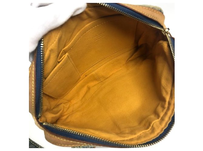 Bum bag in denim Monogram Louis Vuitton Blu Monogramma - vista 13