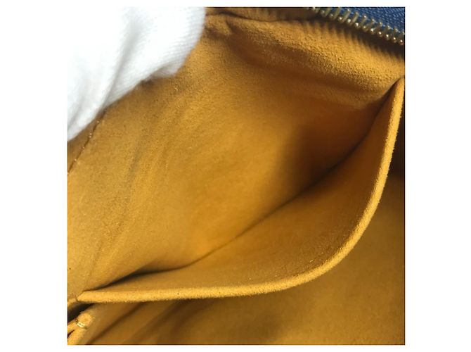 Bum bag in denim Monogram Louis Vuitton Blu Monogramma - vista 15