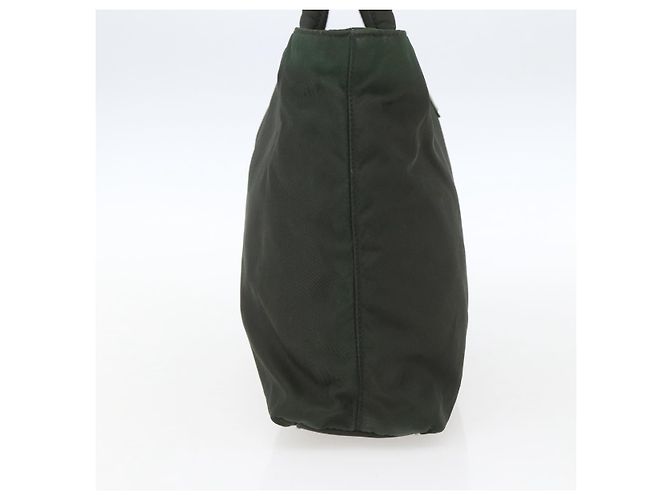 Prada Vintage Zip-Handtasche aus Tessuto Khaki - Ansicht 3