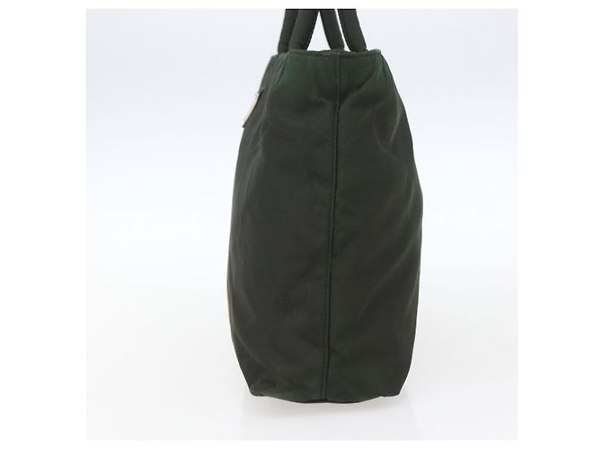 Prada Vintage Zip-Handtasche aus Tessuto Khaki - Ansicht 4