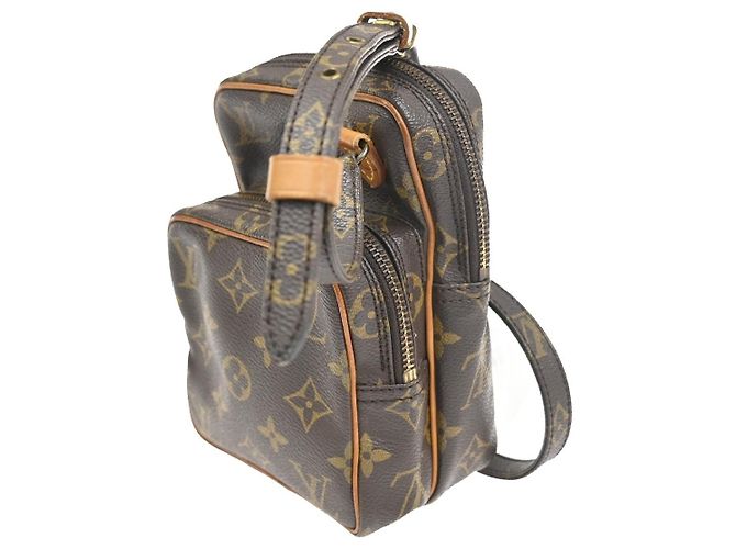 Louis Vuitton Amazone Monogram Canvas Mini Marrone - vista 3