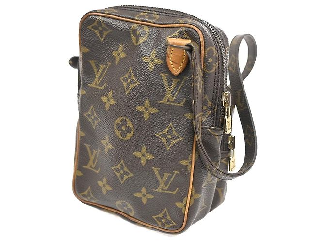 Louis Vuitton Amazone Monogram Canvas Mini Marrone - vista 4