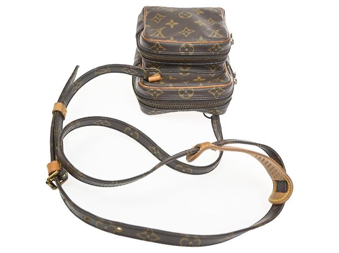 Louis Vuitton Amazone Monogram Canvas Mini Marrone - vista 7