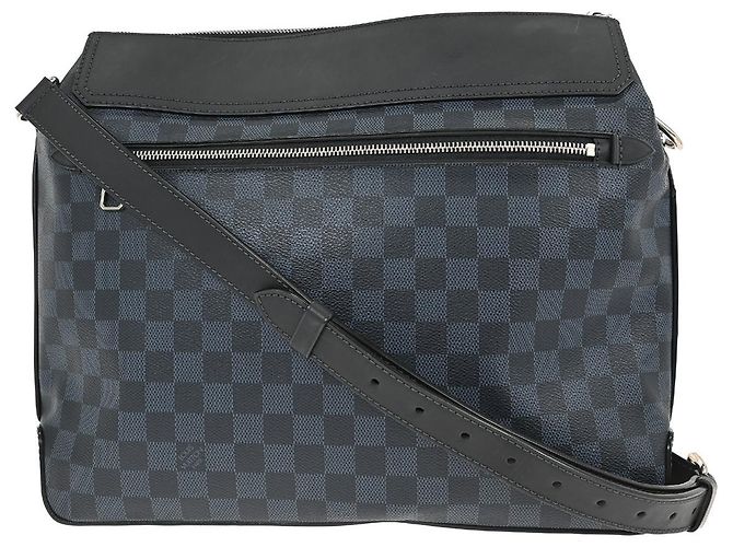 Borsa Messenger Greenwich Louis Vuitton Damier Cobalt Nero - vista 2
