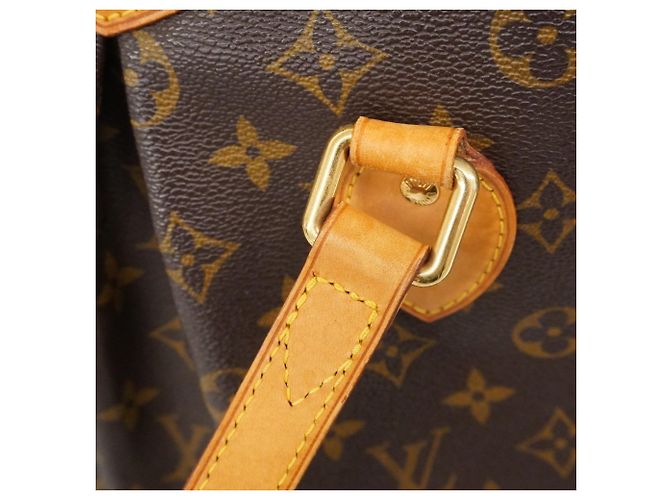Borsa Louis Vuitton Monogram Palermo PM Marrone - vista 15