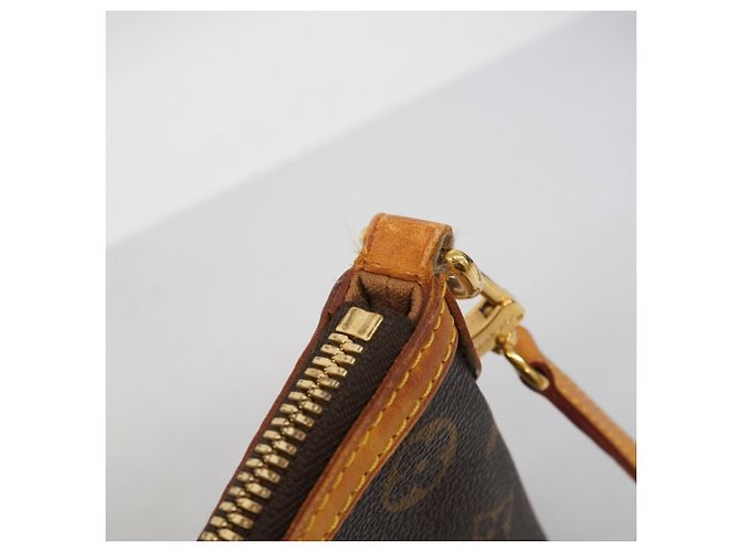 Borsa Louis Vuitton Monogram Palermo PM Marrone - vista 16