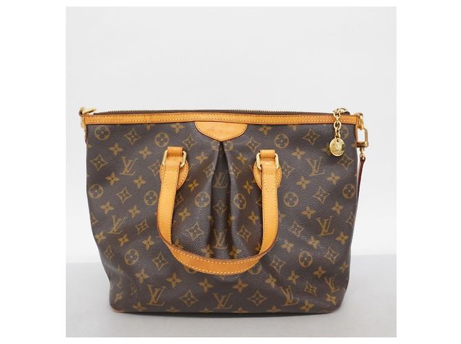 Borsa Louis Vuitton Monogram Palermo PM Marrone - vista 17