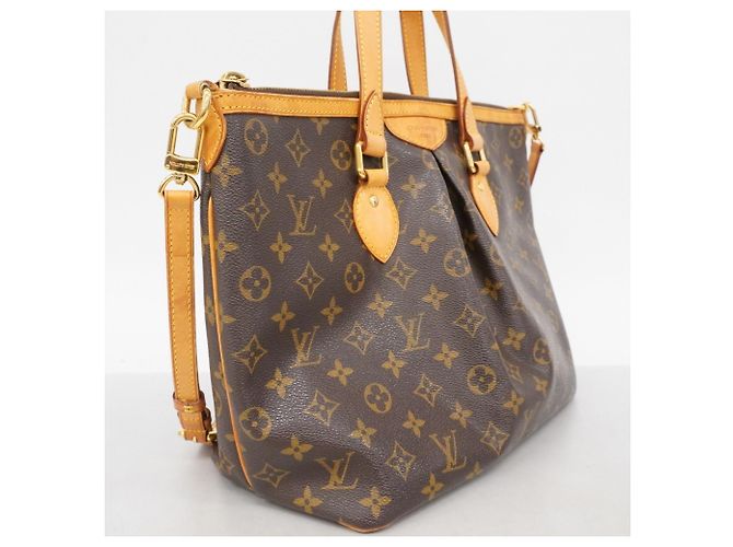 Borsa Louis Vuitton Monogram Palermo PM Marrone - vista 2