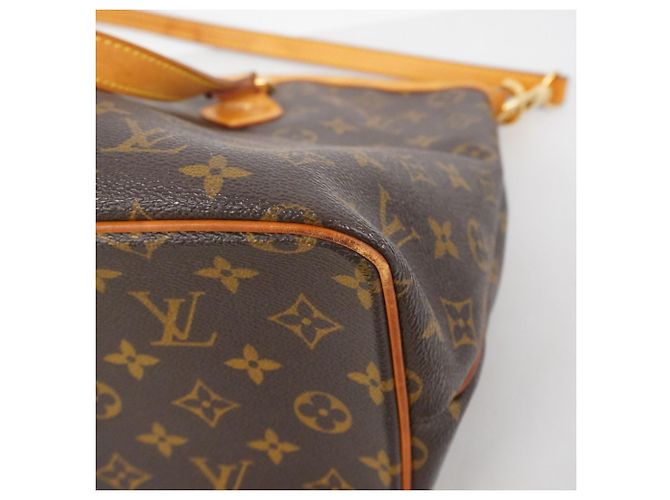 Borsa Louis Vuitton Monogram Palermo PM Marrone - vista 9