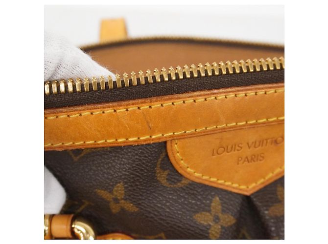 Borsa a Spalla Louis Vuitton Monogram Tivoli GM Marrone - vista 10